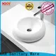 KingKonree durable above counter vessel sink design for room 1