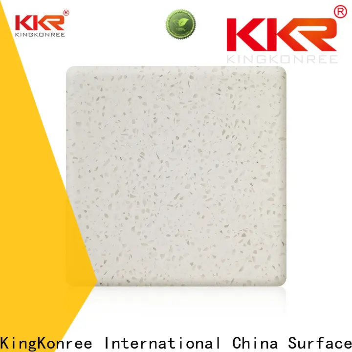 KingKonree grey solid surface material customized for room 1