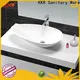 KingKonree durable vanity wash basin cheap sample for hotel 1