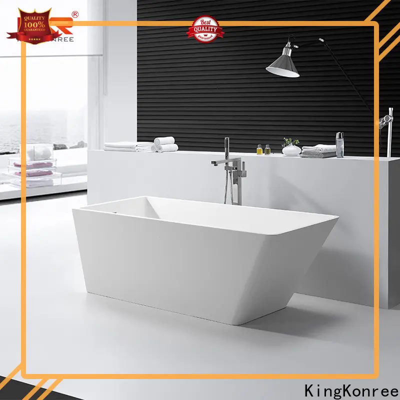 KingKonree overflow contemporary freestanding bath supplier for family decoration 1