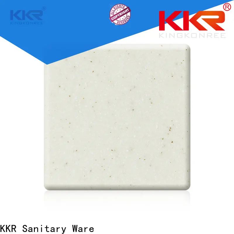 modfied solid surface countertop material design for hotel 1