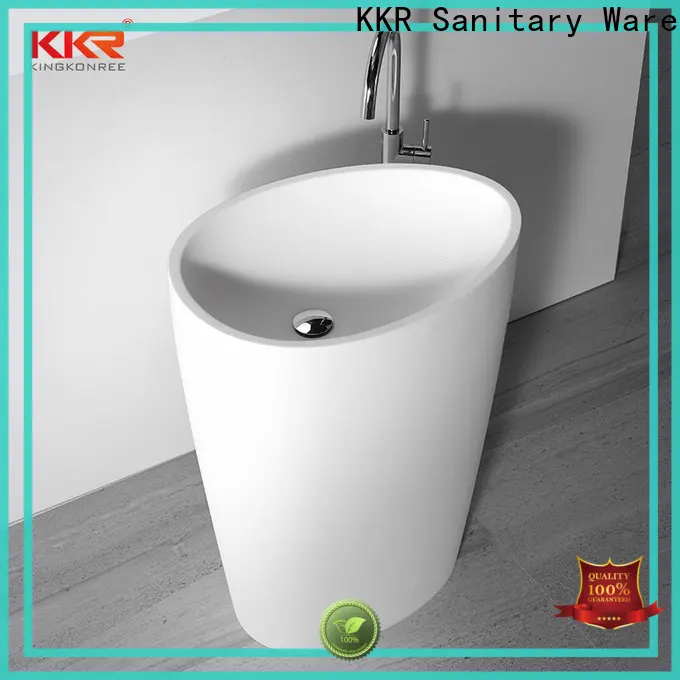 coat freestanding basin customized for motel 1