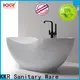 KingKonree overflow stone resin bath supplier for shower room 1