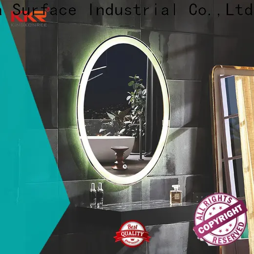 KingKonree washroom mirrors customized design for hotel 1