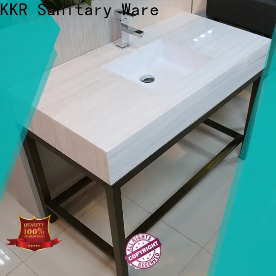 KingKonree direct custom bathroom countertops manufacturer for hotel 1