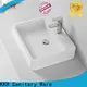 KingKonree high-end pink countertop basin top-brand for shower room 1