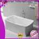 KingKonree bath resin stone bathtub ODM for shower room 1