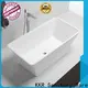 black small freestanding soaking tub kkrb041 custom for shower room 1