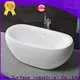KingKonree solid surface freestanding tub free design for family decoration 1