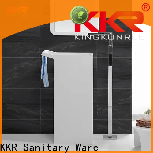KingKonree standard pedestal wash basin supplier for hotel 1
