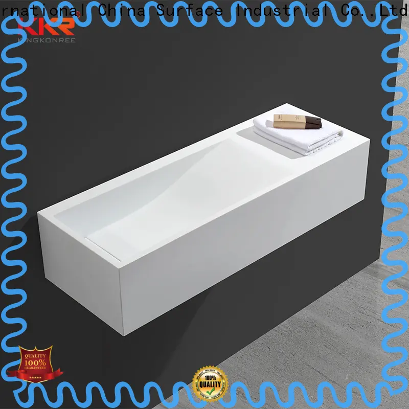 KingKonree bathware wall hung basin with towel rail sink for toilet 1