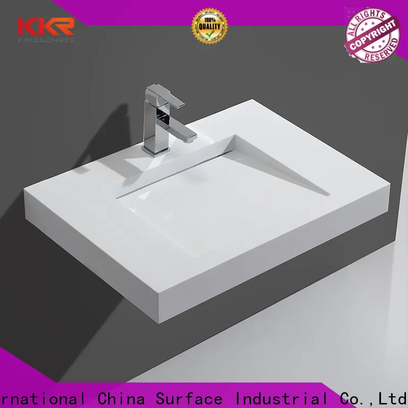 KingKonree acrylic bathroom wash basin manufacturer for family 1