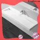 KingKonree wall hung concrete basin manufacturer for hotel 1