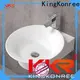 small solid surface basin customized for hotel 1