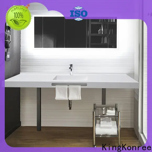 KingKonree wash solid surface bathroom countertops latest design for home 1