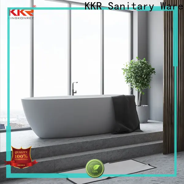 KingKonree freestanding soaking tub at discount for bathroom 1
