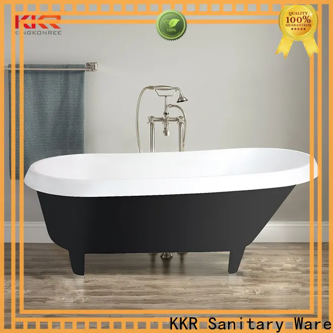finish rectangular freestanding tub custom for hotel 1