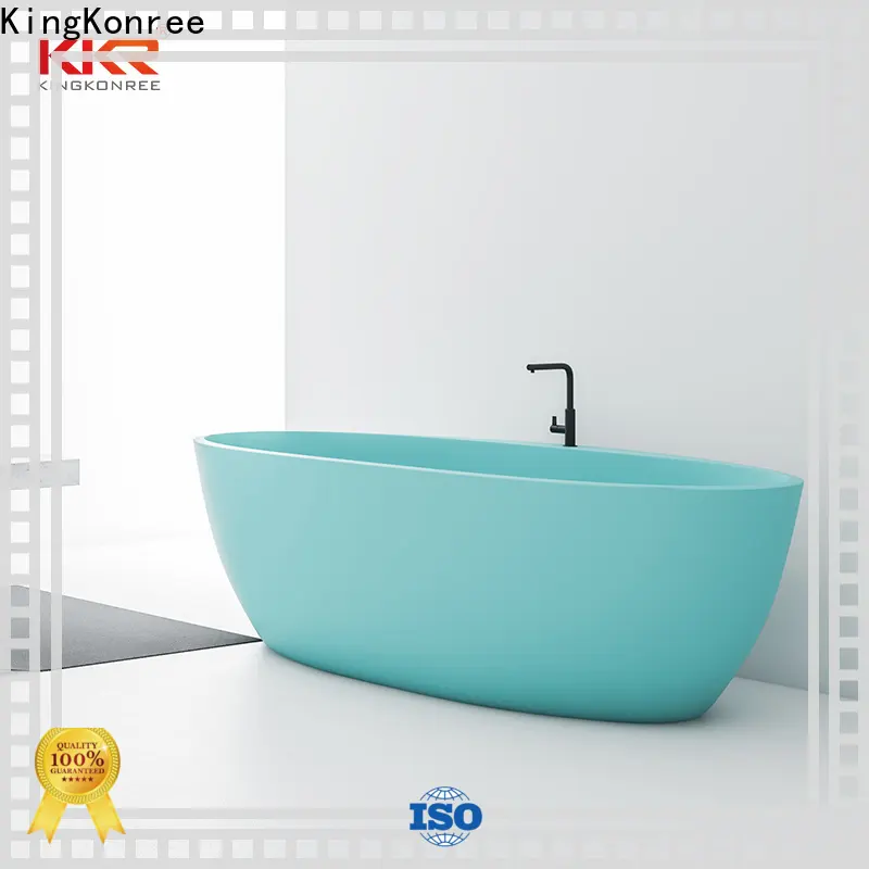 KingKonree hot selling free standing soaking tubs ODM for hotel 1