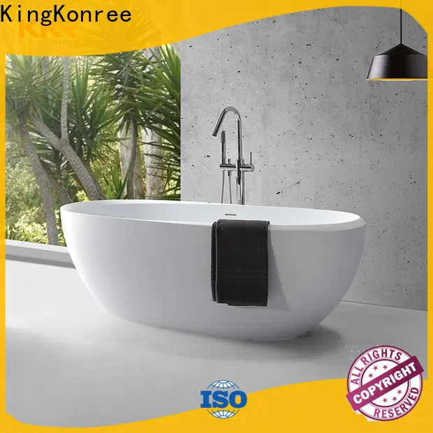 KingKonree resin stone bathtub supplier for family decoration 1