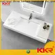 KingKonree stable rectangular wall hung basin design for hotel 1