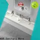 KingKonree rectangle wall hung concrete basin manufacturer for bathroom 1