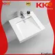KingKonree small rectangular wall hung basin sink for home 1