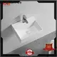 KingKonree small wall hung basin with towel rail customized for bathroom 1