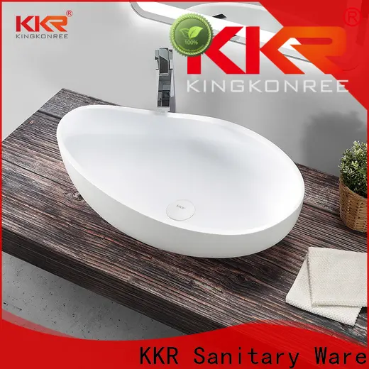 black top mount bathroom sink customized for home 1