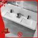 small wall hung basin 500mm supplier for hotel 1