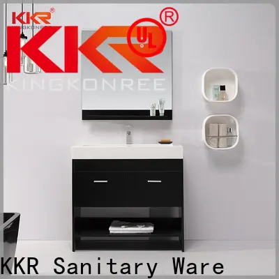 sturdy toilet vanity cabinet customized for motel 1