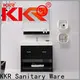 sturdy toilet vanity cabinet customized for motel 1