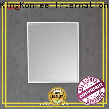 approved unique bathroom mirrors customized design for hotel 1