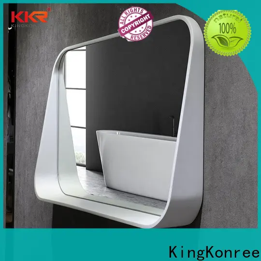 KingKonree approved unique bathroom mirrors customized design for toilet 1