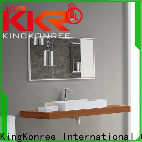 concrete large vanity mirror manufacturer for toilet 1