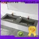 KingKonree pedestal sink wall bracket sink for toilet 1