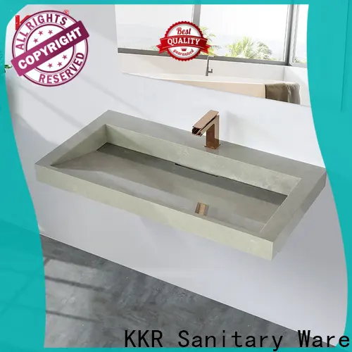 KingKonree marble 18 wall mount sink manufacturer for hotel 1