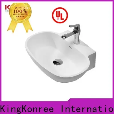 KingKonree excellent above counter vessel sink customized for hotel 1