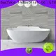 KingKonree high-end rectangular freestanding tub at discount for bathroom 1