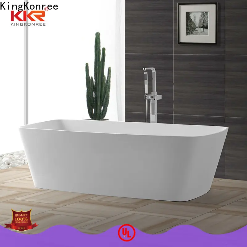 bulk production round bathtub supplier for family decoration 1