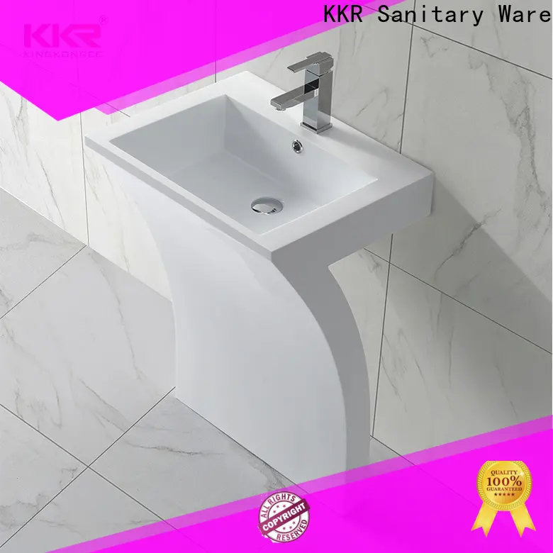 gel free standing wash basin factory price for bathroom 1