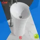 KingKonree white pedestal sink manufacturer for motel 1
