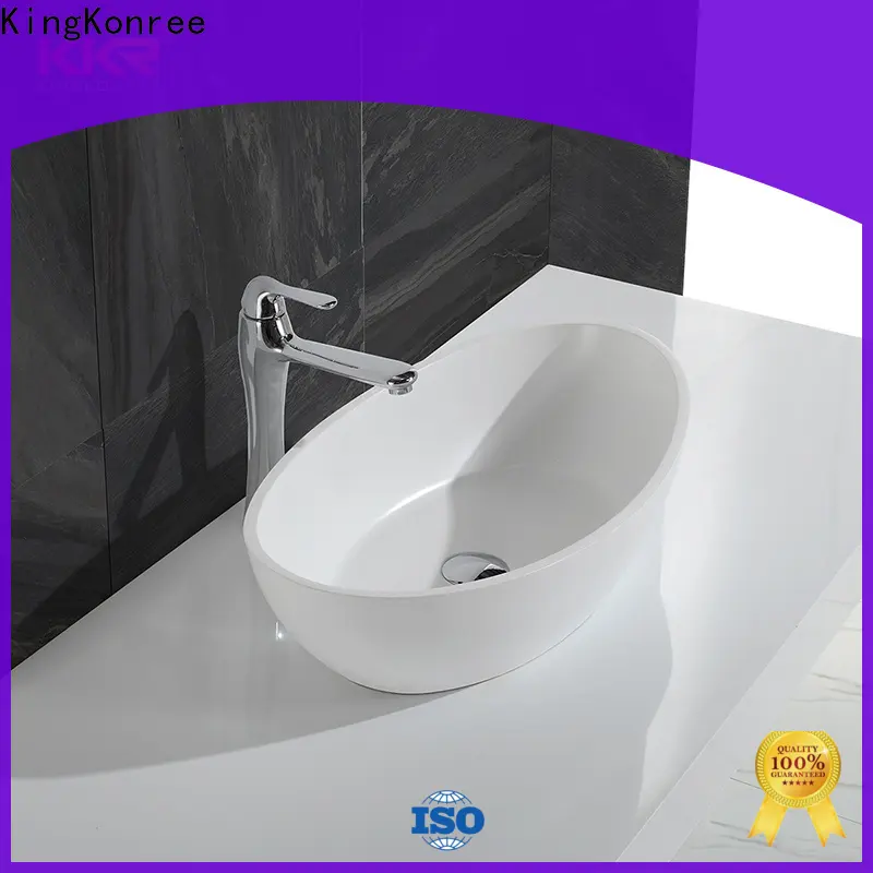 standard above counter vessel sink customized for room 1