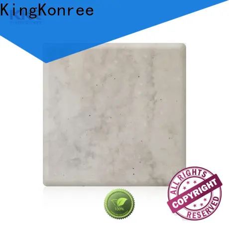 black acrylic solid surface directly sale for hotel 1