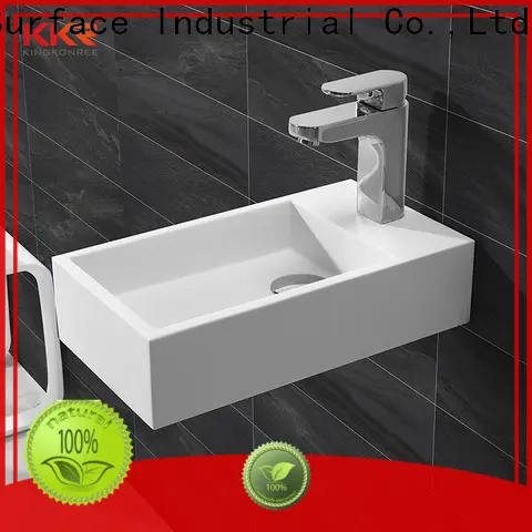 KingKonree cabinet wall mounted washbasin sink for hotel 1