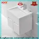 KingKonree marble bathroom washbasin cabinet sinks for motel 1