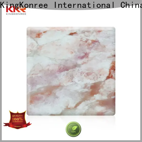 KingKonree solid surface sheets for sale manufacturer for indoors1 1
