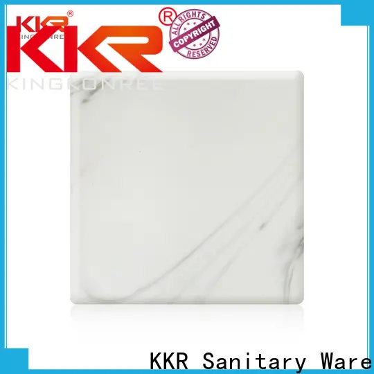 newly acrylic solid surface sheet customized for hotel 1