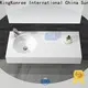 KingKonree double wall mount sink sink for bathroom 1