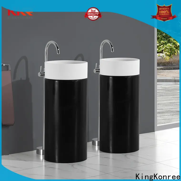 KingKonree pedestal sink manufacturer for home 1
