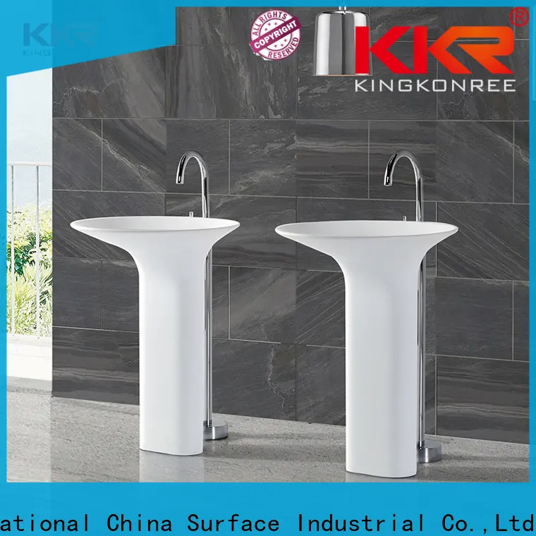 KingKonree bathroom sink stand customized for hotel 1